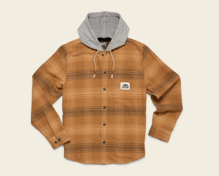 Howler Bros Men's Salvo Hooded Blanket Flannel - Mesa Plaid - Quest Outdoors