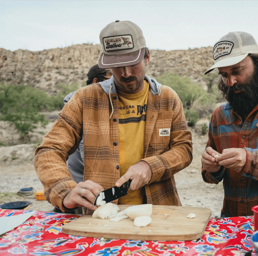 Howler Bros Men's Salvo Hooded Blanket Flannel - Mesa Plaid - Quest Outdoors