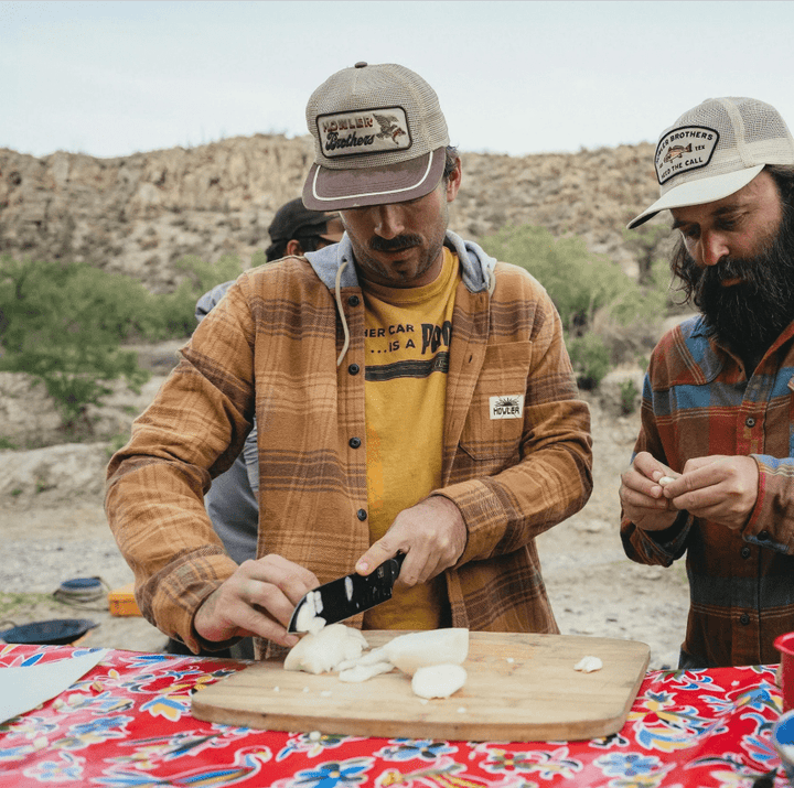 Howler Bros Men's Salvo Hooded Blanket Flannel - Mesa Plaid - Quest Outdoors