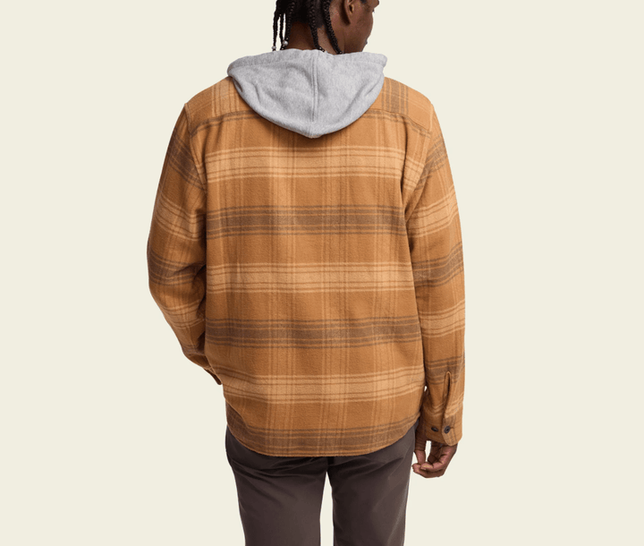 Howler Bros Men's Salvo Hooded Blanket Flannel - Mesa Plaid - Quest Outdoors