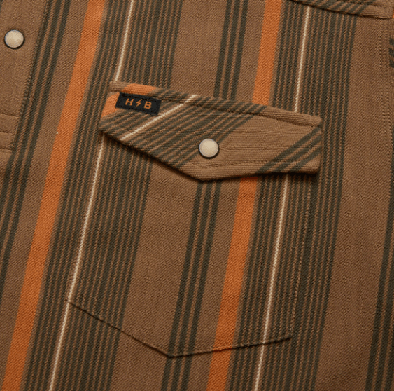 Howler Bros Men's Striped Ranchero Polo - Quest Outdoors