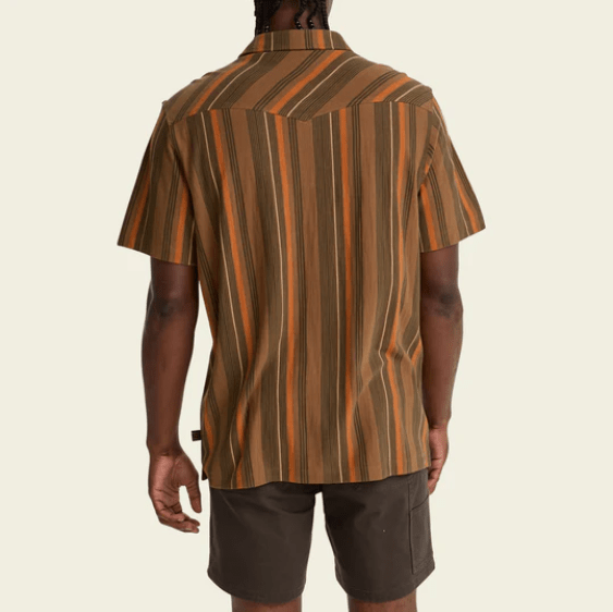 Howler Bros Men's Striped Ranchero Polo - Quest Outdoors