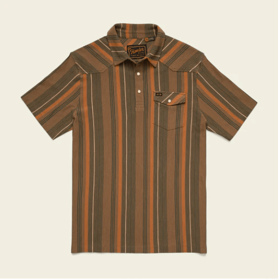 Howler Bros Men's Striped Ranchero Polo - Quest Outdoors