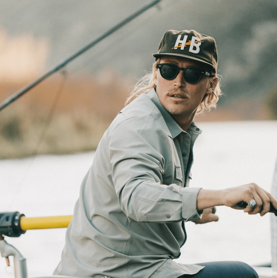 Howler Bros Men's Unstructured Snapback Hats : Big HB - Quest Outdoors