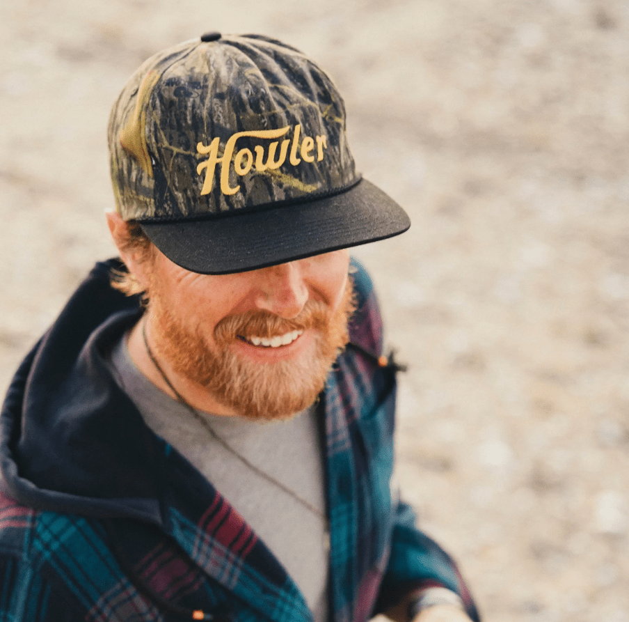 Howler Bros Men's Unstructured Snapback Hats - Howler Script - Quest Outdoors