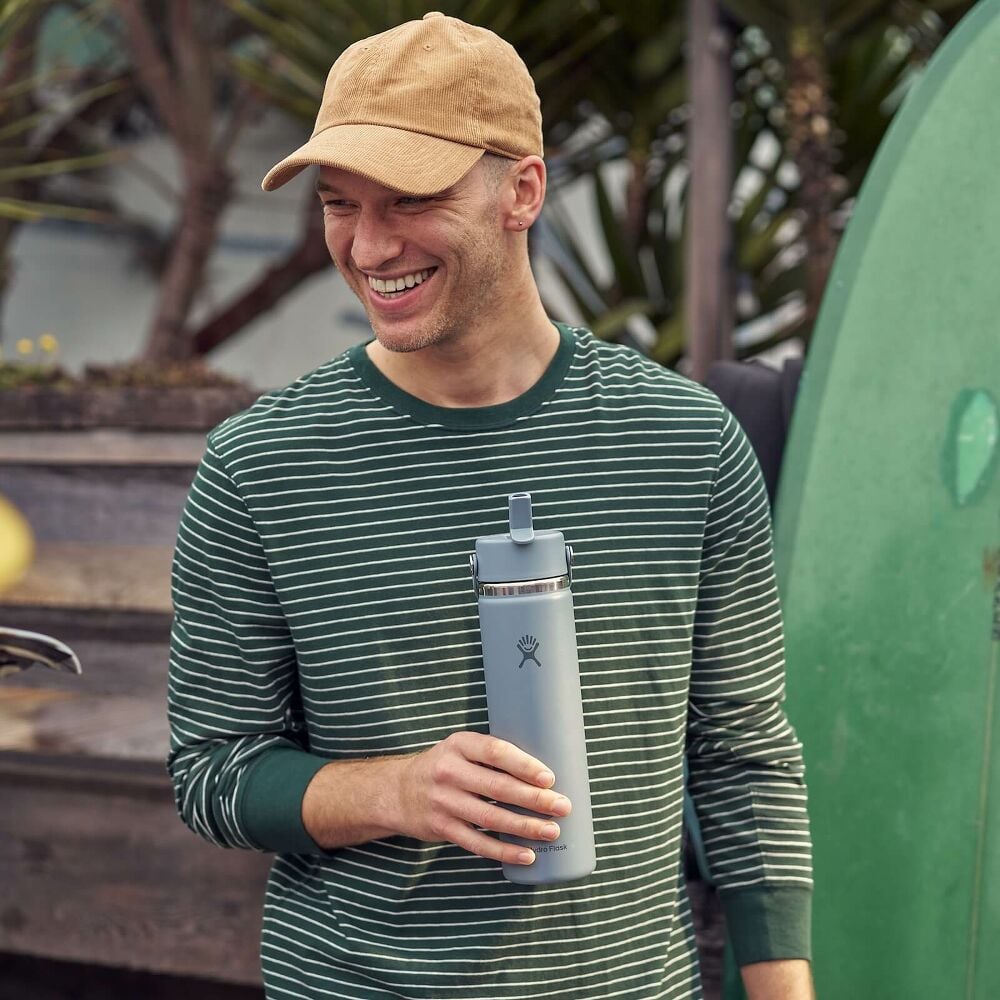 Hydro Flask 24 oz Wide Mouth With Flex Straw Cap - Quest Outdoors