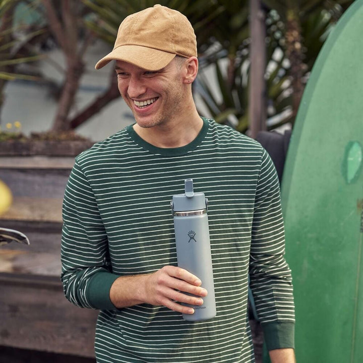 Hydro Flask 24 oz Wide Mouth With Flex Straw Cap - Quest Outdoors