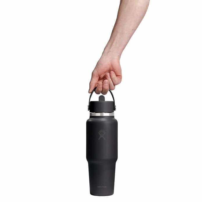 Hydro Flask 32 oz Wide Mouth Travel Bottle With Flex Straw Cap - Quest Outdoors