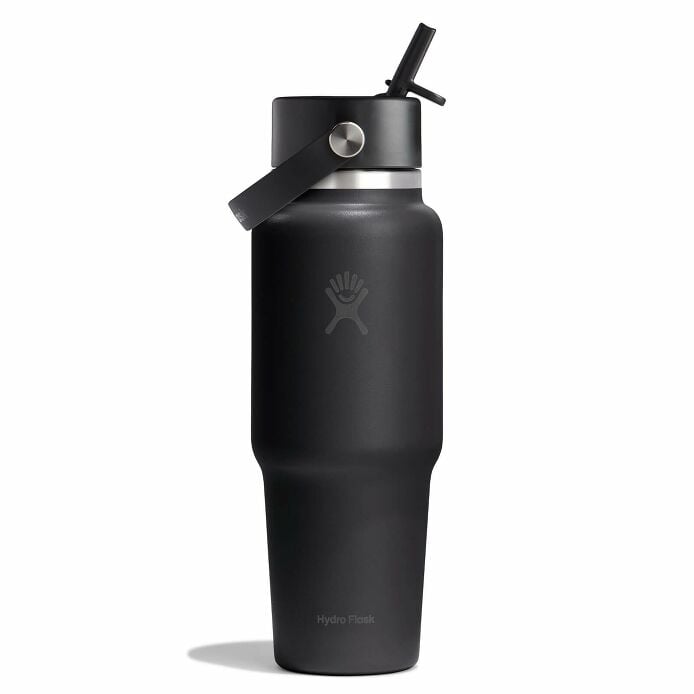 Hydro Flask 32 oz Wide Mouth Travel Bottle With Flex Straw Cap - Quest Outdoors