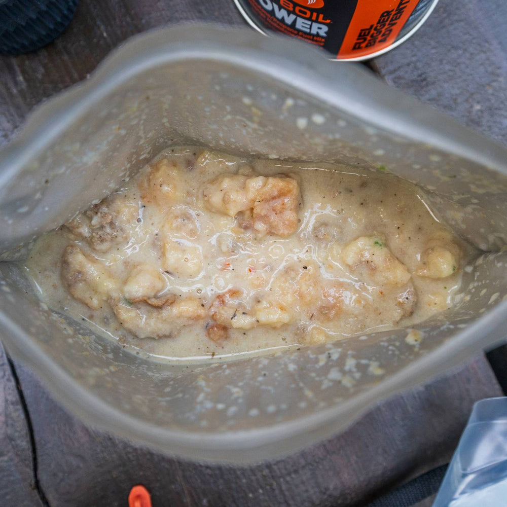 Jalapeno Cheddar Biscuits and Herbed Sausage Gravy - Quest Outdoors