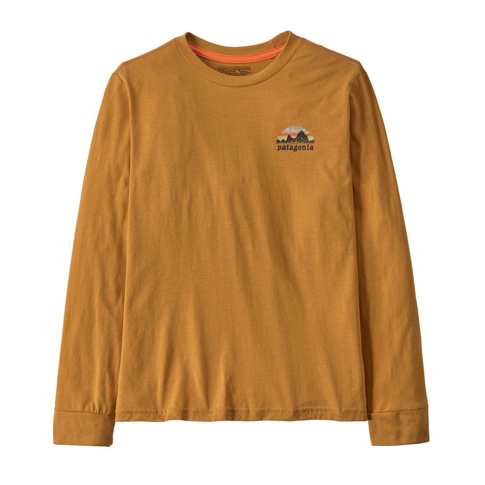 Kids' Long - Sleeved Skyline Stencil T-Shirt - Quest Outdoors