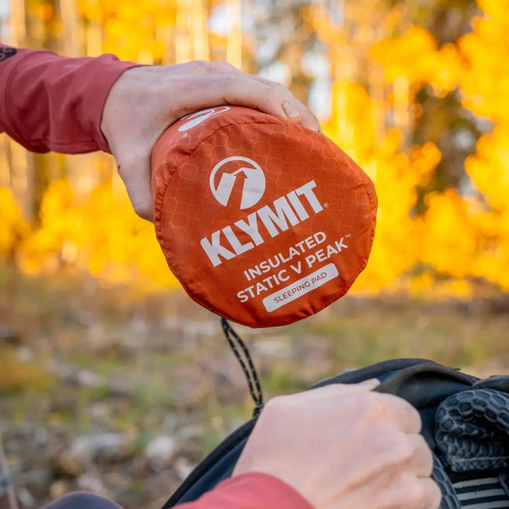 KLYMIT Insulated Static V Peak Sleeping Pad - Quest Outdoors