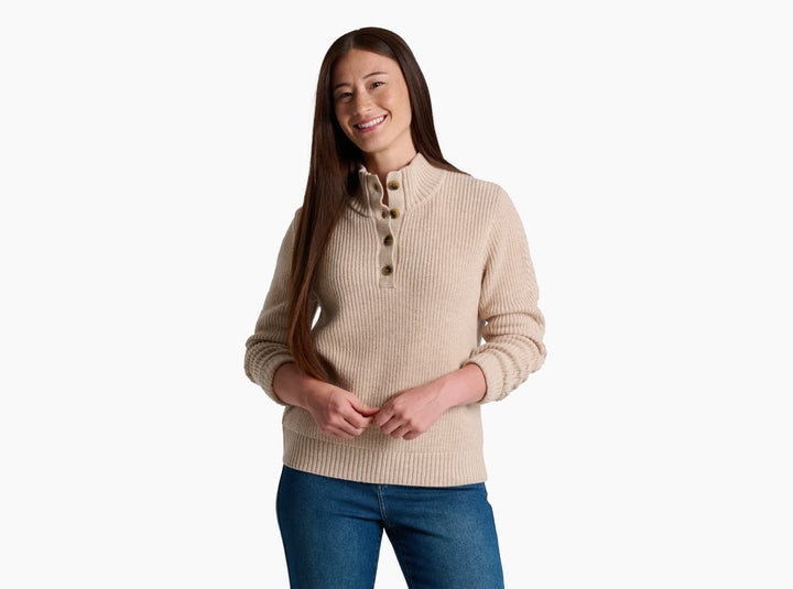 Kuhl Women's Fireside Henley Sweater - Quest Outdoors