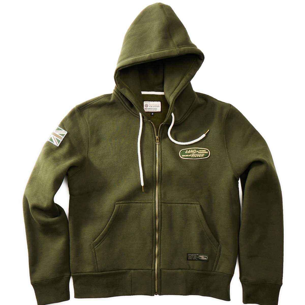 Range Rover Quarter Zip Land Rover Full Zip Hoody - Quest Outdoors