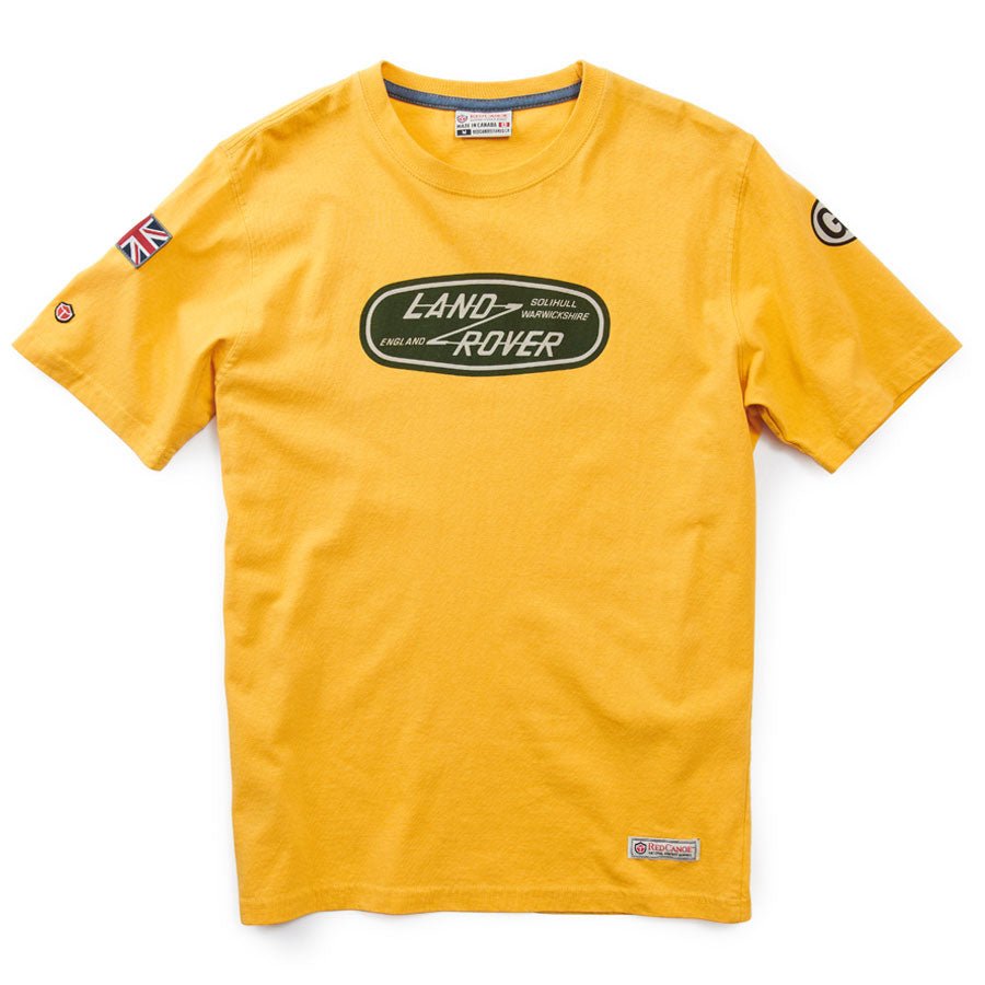 Land Rover Heritage Yellow T-Shirt - Quest Outdoors