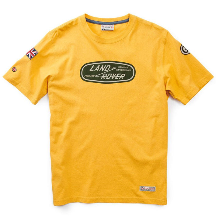 Land Rover Heritage Yellow T-Shirt - Quest Outdoors