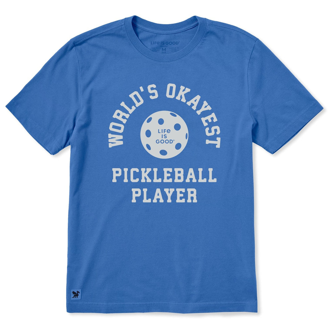 Life Is Good Men's Okay Pickleballer Short Sleeve Crusher Tee - Quest Outdoors