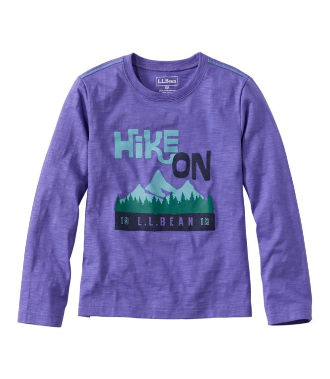 Little Kids' Graphic Tee, Long - Sleeve Glow - in - the - Dark - Quest Outdoors