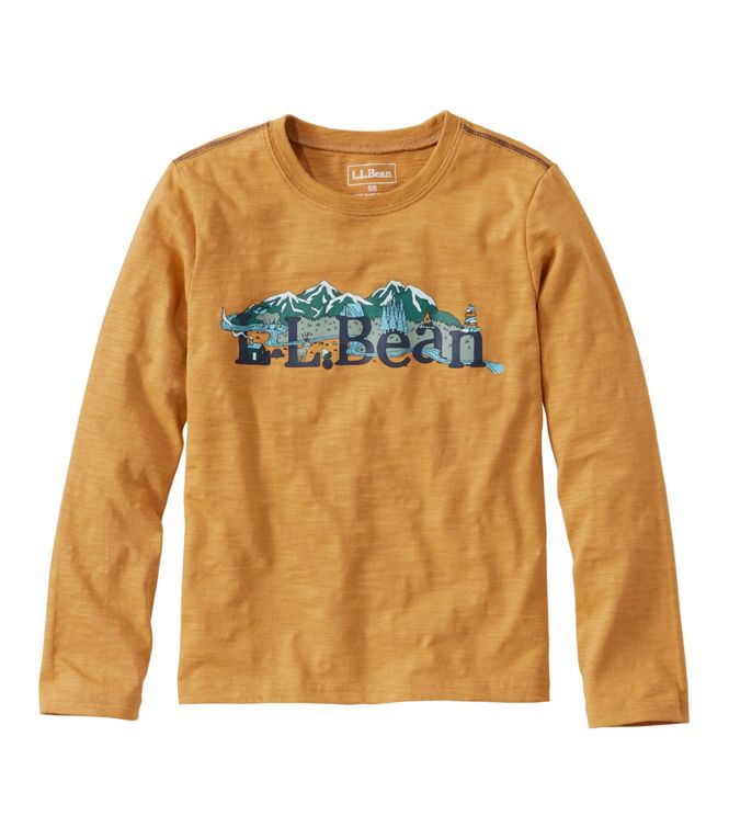 Little Kids' Graphic Tee, Long - Sleeve Glow - in - the - Dark - Quest Outdoors