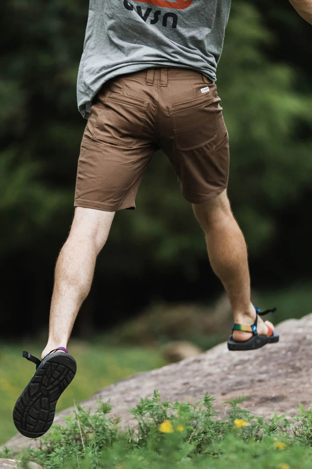 LIVSN Men's Flex Canvas Shorts
