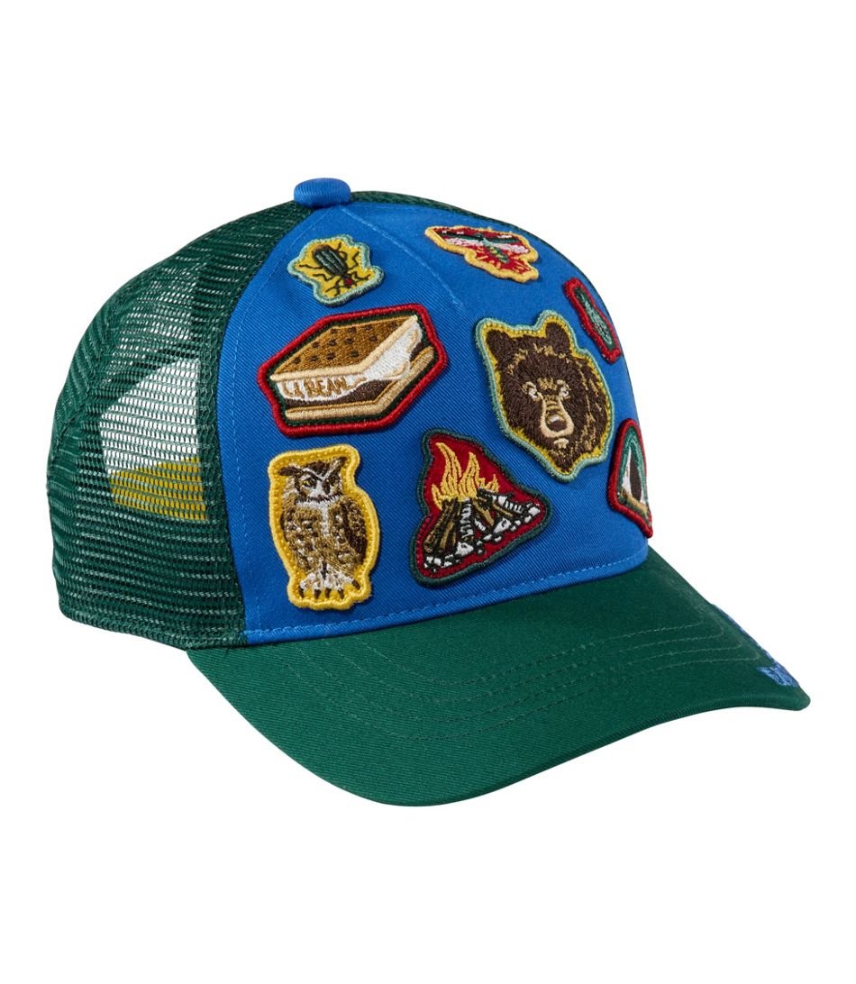 L.L.Bean Kids' Bean's Trucker Hat Motif - Quest Outdoors
