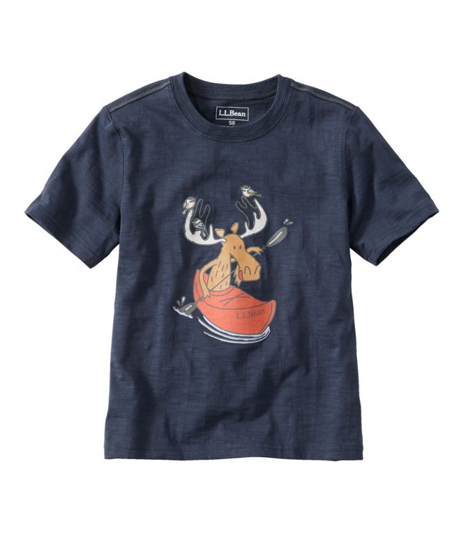 L.L.Bean Kids' Graphic Tee, Glow in the Dark - Quest Outdoors