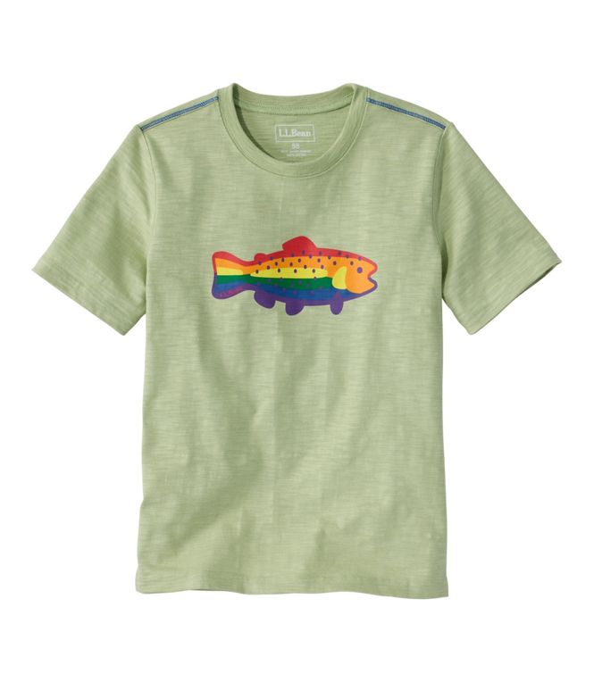 L.L.Bean Kids' Graphic Tee, Glow in the Dark - Quest Outdoors