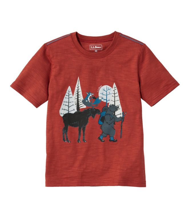 L.L.Bean Kids' Graphic Tee, Glow in the Dark - Quest Outdoors
