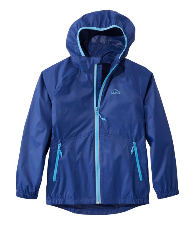 L.L.Bean Kids' Wind and Rain Reflective Zipper Jacket - Quest Outdoors