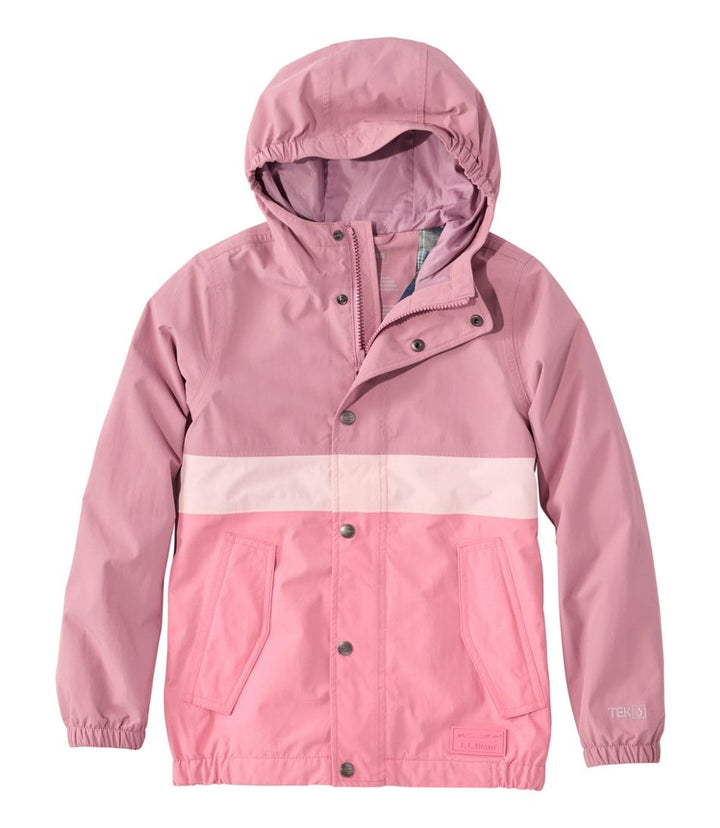 L.L.Bean Little Kids' Mountain Classic Flannel Lined Rain Jacket - Quest Outdoors