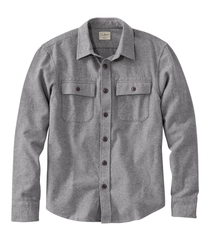 L.L.Bean Men's 1933 Chamois Cloth Shirt Slim Fit, Tall - Quest Outdoors