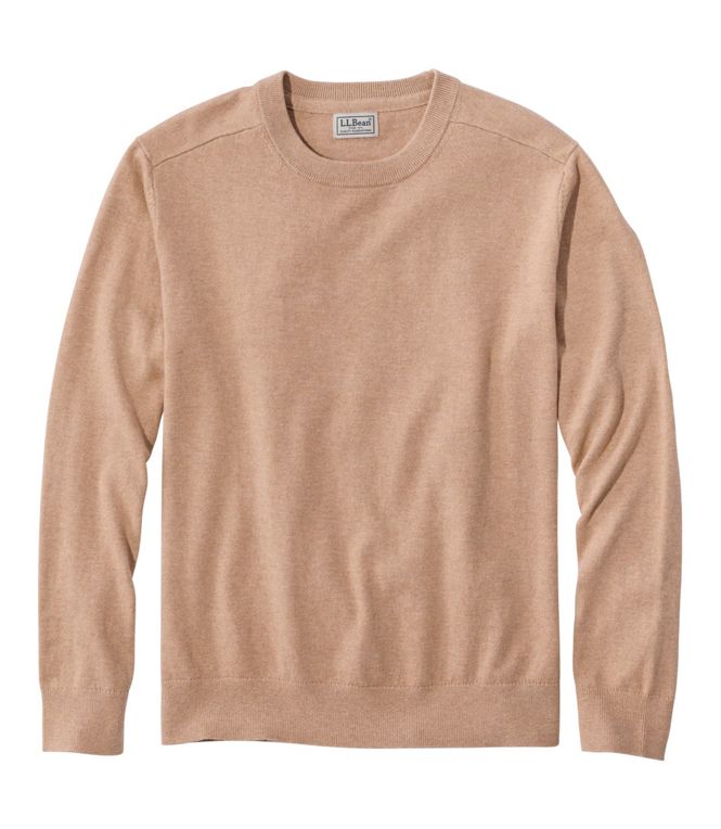 L.L.Bean Men's All Seasons Cotton Blend Sweater Regular - Quest Outdoors