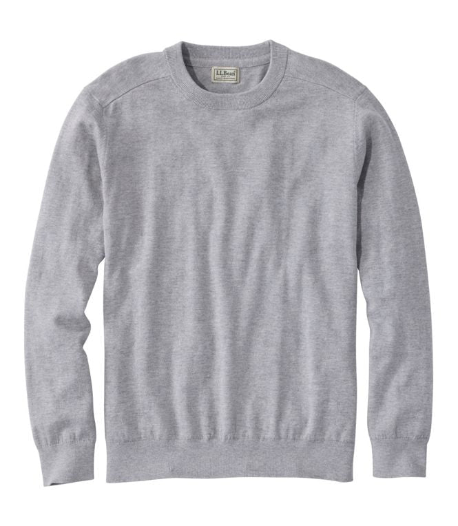 L.L.Bean Men's All Seasons Cotton Blend Sweater Regular - Quest Outdoors