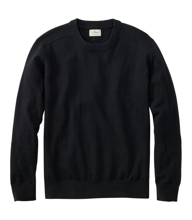 L.L.Bean Men's All Seasons Cotton Blend Sweater Regular - Quest Outdoors