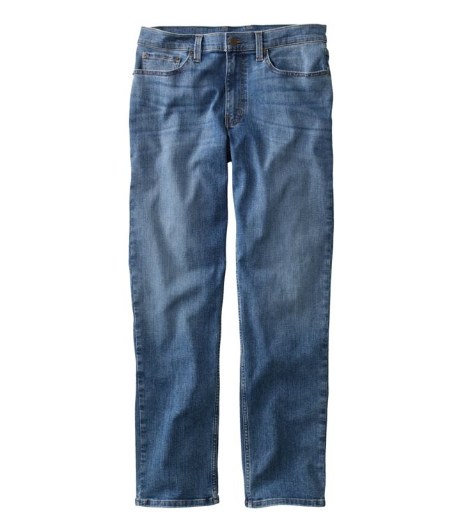 L.L.Bean Men's BeanFlex® Jeans, Standard Athletic Fit, Straight Leg - Quest Outdoors