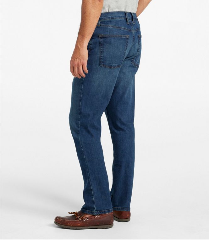 L.L.Bean Men's BeanFlex® Jeans, Standard Athletic Fit, Straight Leg - Quest Outdoors