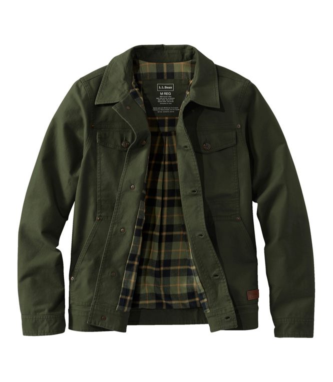 L.L.Bean Men's BeanFlex Utility Trucker Jacket Regular - Quest Outdoors