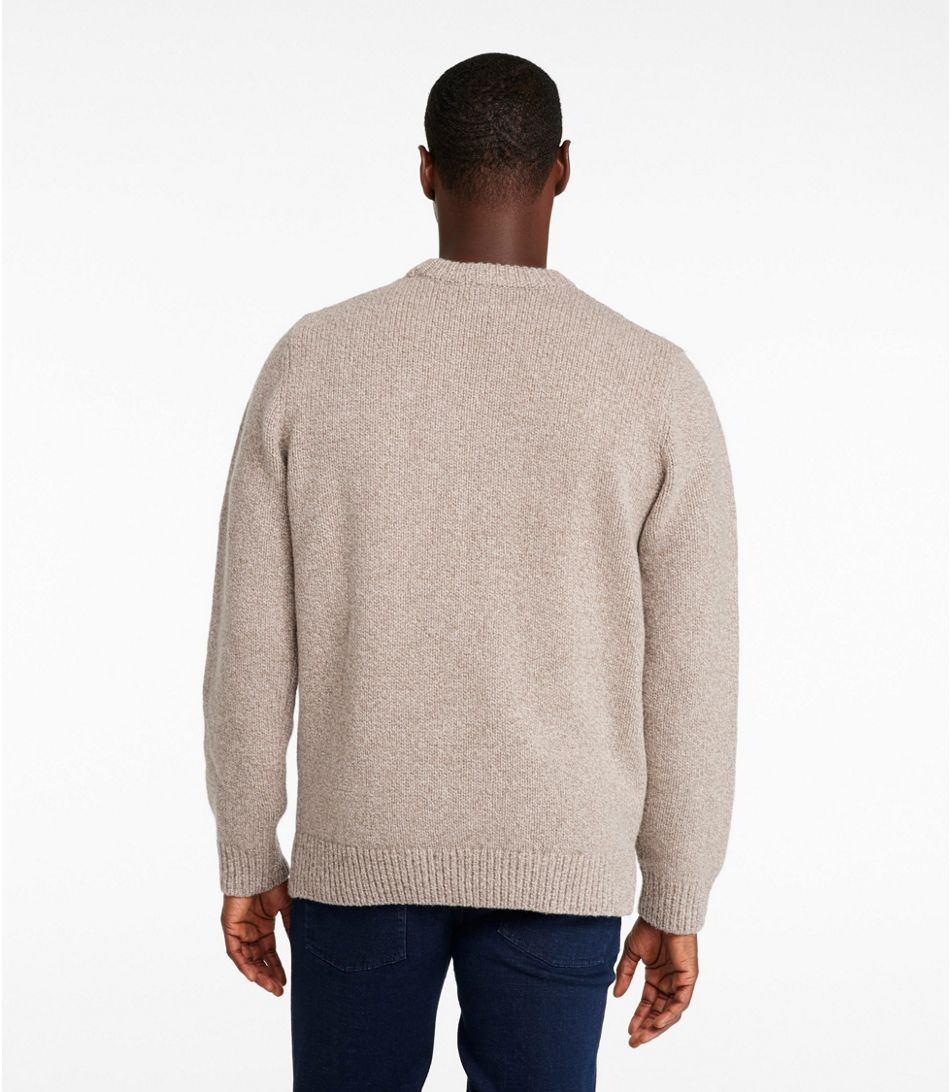 L.L.Bean Men's Bean's Classic Ragg Wool Sweater, Crewneck, Tall - Quest Outdoors