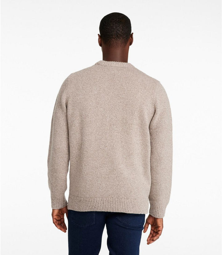 L.L.Bean Men's Bean's Classic Ragg Wool Sweater, Crewneck, Tall - Quest Outdoors