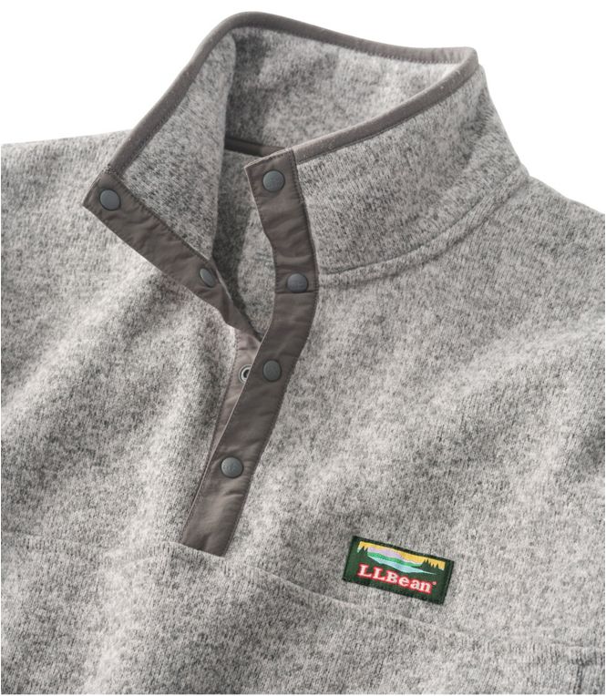 L.L.Bean Men's Bean's Sweater Fleece Pullover Regular - Quest Outdoors