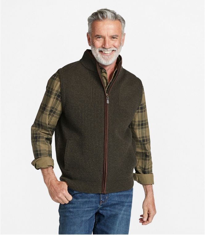 L.L.Bean Men's Bean's Waterfowl Sweater Vest - Quest Outdoors
