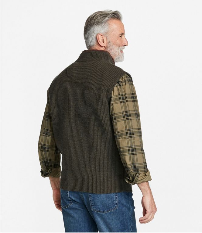 L.L.Bean Men's Bean's Waterfowl Sweater Vest - Quest Outdoors