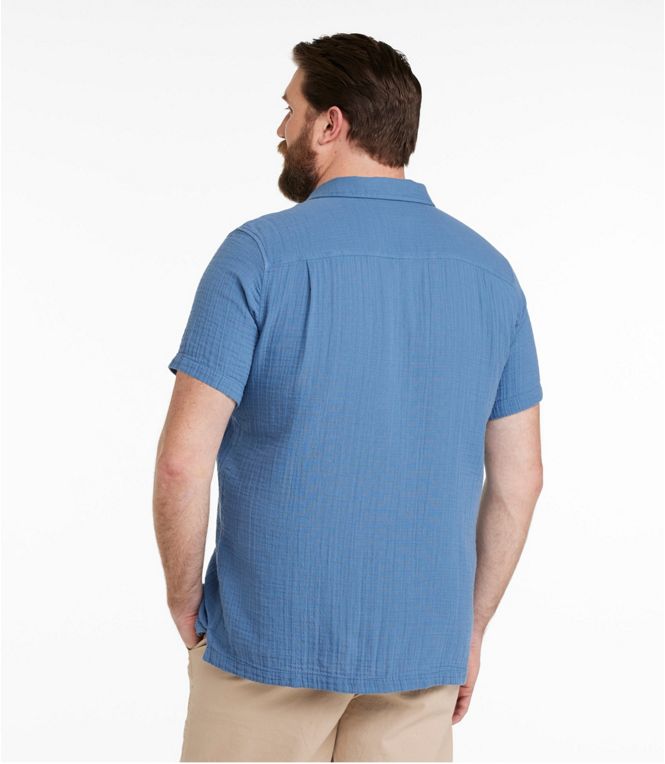 L.L.Bean Men's Cloud Gauze Short Sleeve Shirt, Slightly Fitted - Quest Outdoors