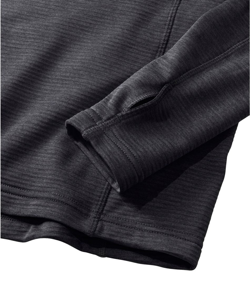 L.L.Bean Men's L.L.Bean Midweight Base Layer Crew Top, 1/4 Zip, Regular - Quest Outdoors