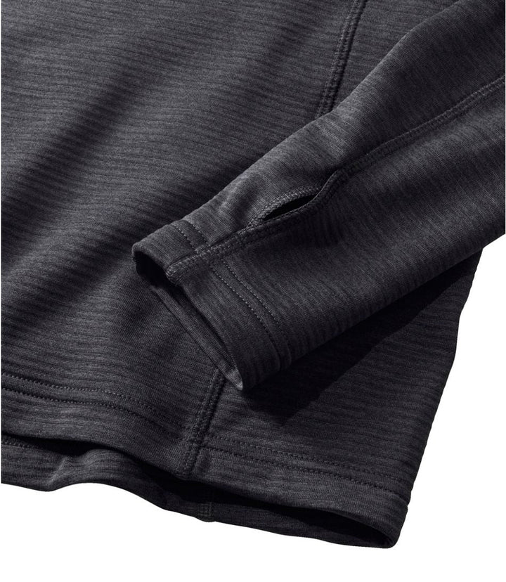 L.L.Bean Men's L.L.Bean Midweight Base Layer Crew Top, 1/4 Zip, Regular - Quest Outdoors