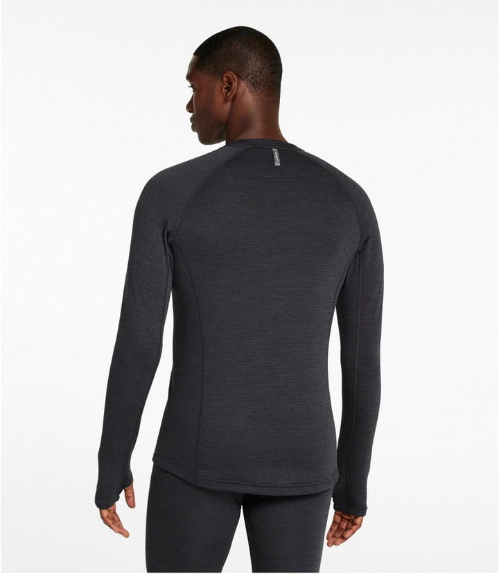 L.L.Bean Men's L.L.Bean Midweight Base Layer Crew Top - Quest Outdoors
