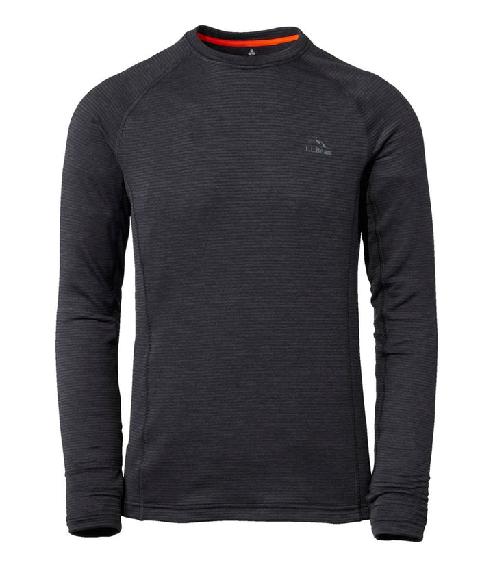 L.L.Bean Men's L.L.Bean Midweight Base Layer Crew Top - Quest Outdoors