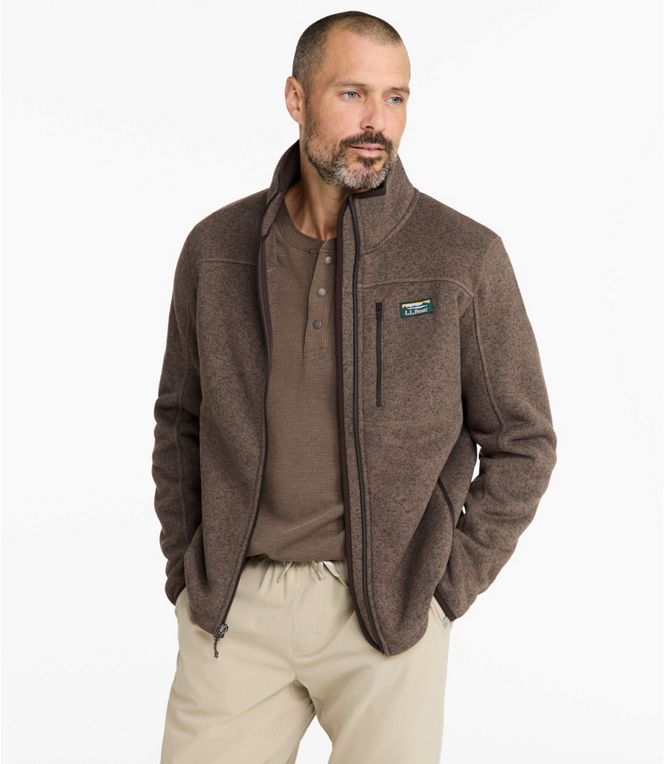 L.L.Bean Men's L.L.Bean Sweater Fleece Full-Zip Jackett Regular - Quest Outdoors