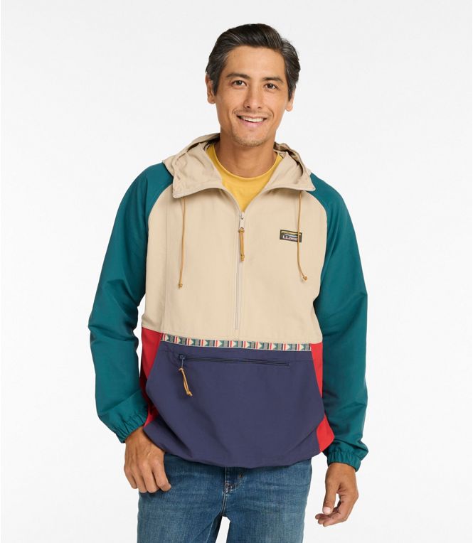 L.L.Bean Men's Mountain Classic Anorak, Multi - Color - Quest Outdoors