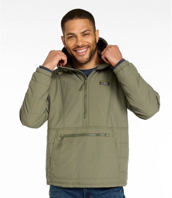 L.L.Bean Men's Mountain Classic Insulated Anorak Regular - Quest Outdoors